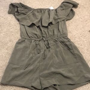 Off the shoulder romper